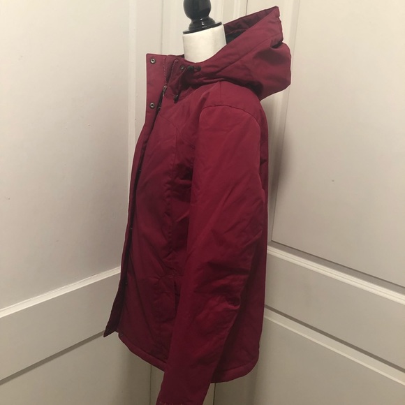 Ll bean ladies fleece lined coat size medium - Picture 2 of 6